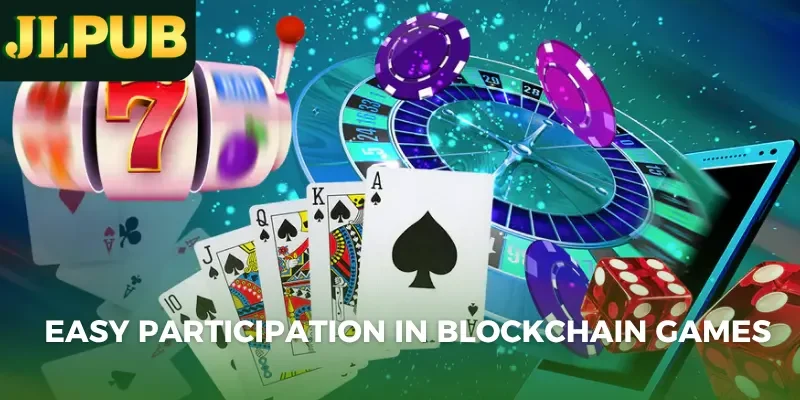 Easy participation in blockchain games