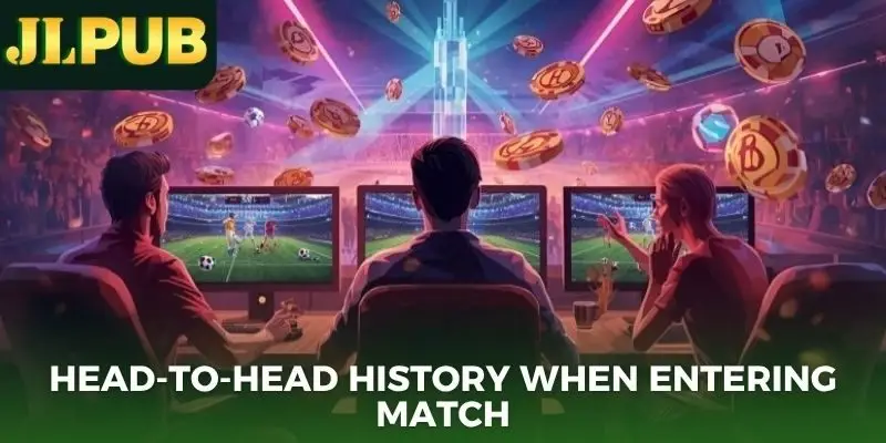 Head-to-head history when entering match