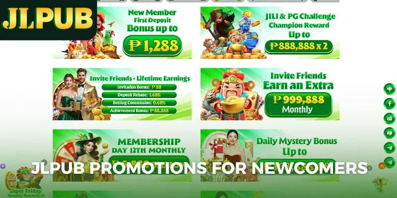 Jlpub Promotions 2 JLPUB promotions for newcomers