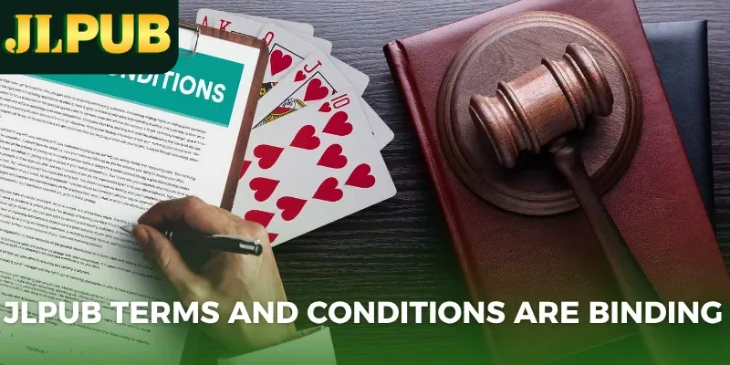 JLPUB terms and conditions are binding
