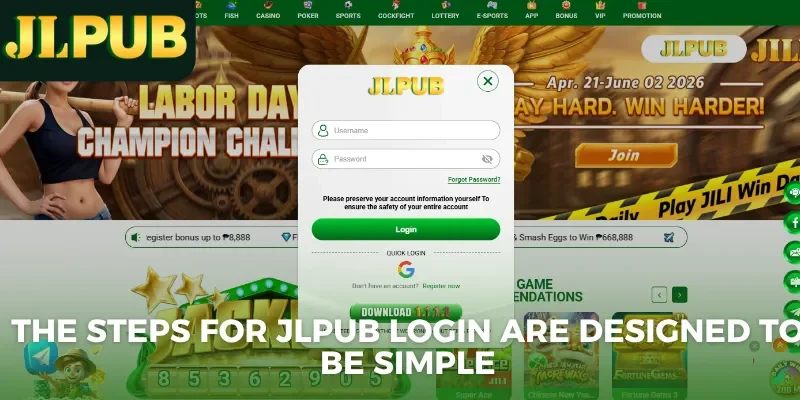 The steps for JLPUB Login are designed to be simple